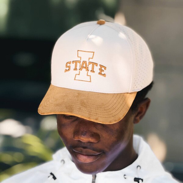 Legacy I-State Stone and Camel Tonal Adjustable Hat front